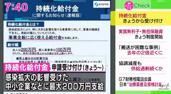 趕快領??！日本的10萬日元補助金開始發放…